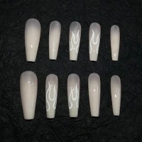 Ombre Monochrome Nails