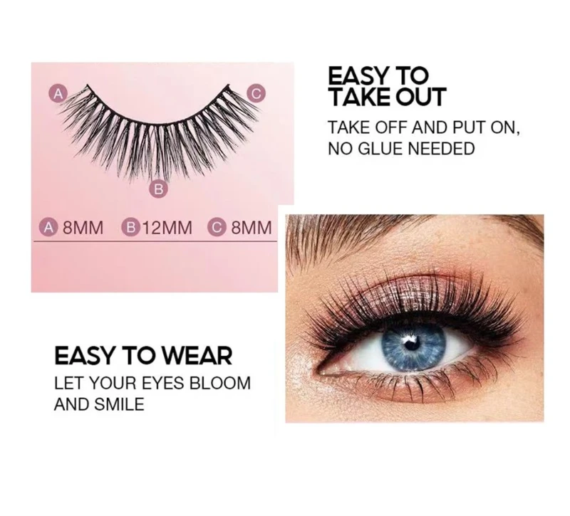 Volume Set Glue-free False Eyelashes Volume Set Glue-free False Eyelashes